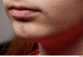 HD Face Skin Selin chin face lips mouth skin pores…